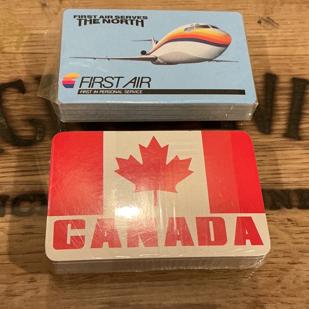 Canada and First Air Playing Cards Set